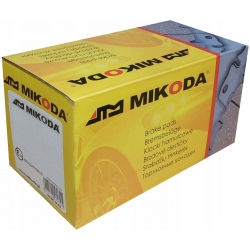 BMW 5 F10 F11 F01 F07 klocki hamulcowe Mikoda 70474 przód 348mm/36mm 374/36mm