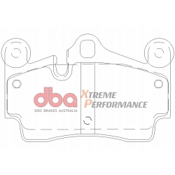 Zestaw hamulcowy DBA Brake Kit tył PORSCHE CAYENNE 03-17 Audi Q7 06-15 VW Touareg  DBA42245S-1677XP