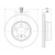 Tarcze hamulcowe przód MIKODA 0440S BMW 5 E60 E61 01r- przód 310mm