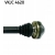 Półoś napędowa wał napędowy przód P 794,5mm AUDI SKODA VW SKF VKJC 4620 1K0407272NJ
