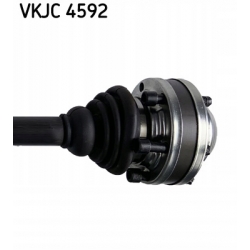 Półoś napędowa przód L 486,5mm AUDI SEAT SKODA VW 1K0407271BJ SKF VKJC 4592